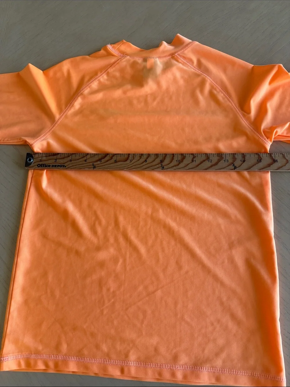 Arizona Jean Company Neon Orange Kid’s Swim Rash Guard